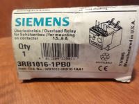 Image 2 of Siemens overload protection relay 3RB1016-1PB0 1,5-6A