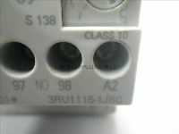 Image 3 of 3RU1116-1JB0 3RU11161JB0 Siemens overload relay (Used and Tested)