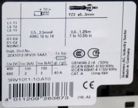 Image 4 of Siemens 3RV1011-1GA10 Adjustable Manual Motor Starter 4.5 to 6.3 Amp