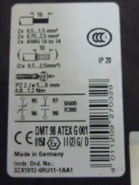Image 2 of SIEMENS Overload Relay 3RU1116-1AB0 Used #57604
