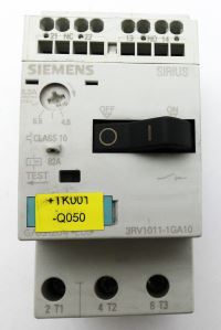Image 2 of 2x Siemens Sirius 3RV1011-1GA10 3RV1 011-1GA10 E: 05   3RV1901-2E E: 03 -used-
