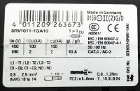 Image 4 of 2x Siemens Sirius 3RV1011-1GA10 3RV1 011-1GA10 E: 05   3RV1901-2E E: 03 -used-