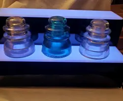 16 INCH 2 STEP LED LIGHTED LIQUOR BOTTLE DISPLAY SHELF BAR SHELF 