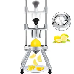 VEVOR VEGETABLE SLICER FRUIT DICER 4-SECTION WEDGE CUTTER FOOD CITRUS LEMON