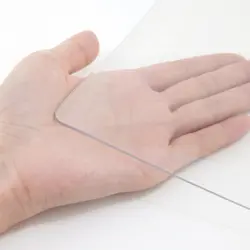 VEVOR PLASTIC TABLE COVER 36 X 60 INCH, 1.5 MM THICK CLEAR TABLE PROTECTOR, RECT