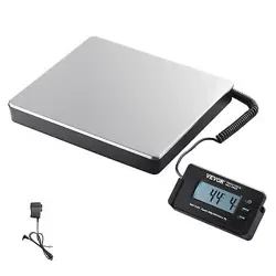 VEVOR DIGITAL SHIPPING SCALE, 440 LBS X 1.7 OZ. HEAVY DUTY POSTAL SCALE WITH TI