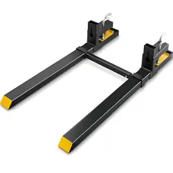 VEVOR CLAMP ON PALLET FORKS 4000LBS TRACTOR FORKS 60