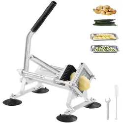 VEVOR COMMERCIAL VEGETABLE SLICER 1/4 INCH FRUIT SLICER VEGETABLE CUTTER MANUAL