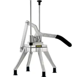 VEVOR COMMERCIAL CHOPPER COMMERCIAL VEGETABLE CHOPPER WITH 4 BLADES FRUITS DICER