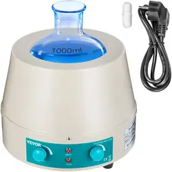 HEATING MANTLE MAGNETIC STIRRER 1000ML 380℃ 2000RPM FOR ROUND BOTTOM FLASK