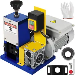 POWERED ELECTRIC WIRE STRIPPING MACHINE WITH EXTRA BLADE COPPER AUTOMATIC SCRAP