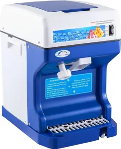 VEVOR 110V ELECTRIC SHAVED ICE MACHINE 250W SNOW CONE MAKER TABLETOP