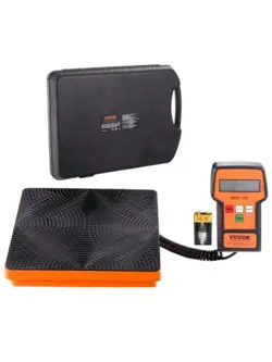 VEVOR REFRIGERANT SCALE 220 LBS HAVC CHARGING RECOVERY FREON SCALE