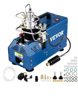 VEVOR 110V PCP AIR COMPRESSOR 30MPA/4500PSI AUTO-STOP HIGH PRESSURE AIR PUMP