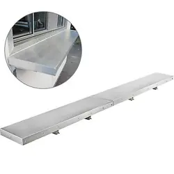 8 FOOT SHELF FOR CONCESSION WINDOW FOOD FOLDING TRUCK ACCESSORIES BUSINESS