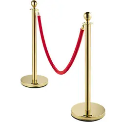 GOLD STANCHION POSTS