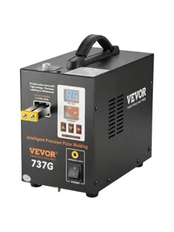 GOOD VEVOR BATTERY SPOT WELDER  737G PULSE SPOT WELDER, FOR 0.12MM PURE NICKEL