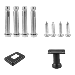 VEVOR CABLE RAIL POST LEVEL DECK STAIR POST 42 X 0.98 X 1.97