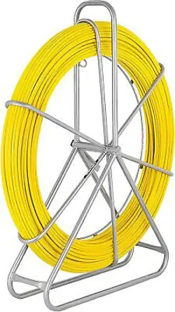 VEVOR FISH TAPE PULLER FIBERGLASS 492 FT 5/16 IN WIRE CABLE RUNNING DUCT RODDER,