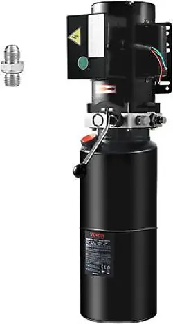 10 QUART 1.7-GPM , 3200 PSI MAX RELIEF PRESSURE, AC 220V HYDRAULIC PUMP FOR DUMP