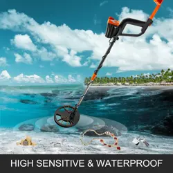 METAL DETECTOR WATERPROOF