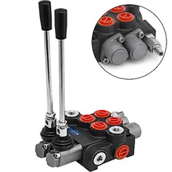 2 SPOOL HYDRAULIC DIRECTIONAL CONTROL VALVE 11GPM DOUBLE ACTING CYLINDER 40L/MIN