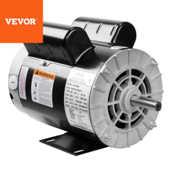 VEVOR 3HP AIR COMPRESSOR ELECTRIC MOTOR 230V FLA 15A 56 FRAME CW/CCW ROTATION