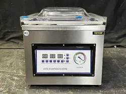 VEVOR DZ-260C KITCHEN FOOD CHAMBER VACUUM SEALER STAINLESS STEEL NEW NO BOX