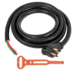 GENERATOR POWER CORD 30 FT. 50 AMP 6/3 PLUS 8/1 EXTENSION CORD INDOOR/OUTDOOR