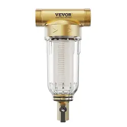 VEVOR SPIN DOWN FILTER, 40 MICRON   30 MICRON FINE FILTRATION, WHOLE HOUSE SEDI