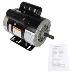 3 HP 3450 RPM SPL ELECTRIC MOTOR COMPRESSOR DUTY 56 FRAME 1 PHASE 115/230V NEW