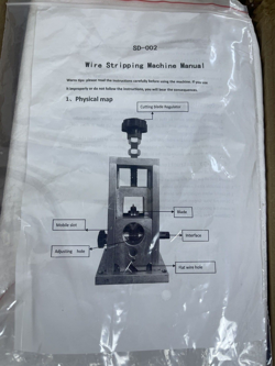 VEVOR WIRE STRIPPING MACHINE 0.06 IN. TO 1.57 IN. DRILL POWERED COPPER STRIPPER