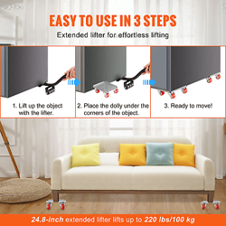 FURNITURE MOVING DOLLIES