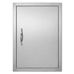 VEVOR BBQ ACCESS DOOR, 18W X 24H INCH SINGLE OUTDOOR KITCHEN DOOR, STAINLESS ST