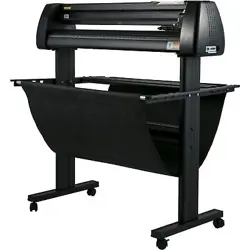 VEVOR VINYL CUTTER 34INCH BUNDLE VINYL CUTTER MACHINE MANUAL VINYL PRINTER LC...