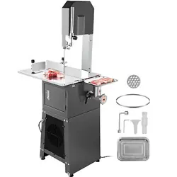 VEVOR 850W COMMERCIAL ELECTRIC MEAT BANDSAW SAUSAGE STUFFER BONE SAWING MACHINE