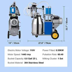 VEVOR ELECTRIC MILKING