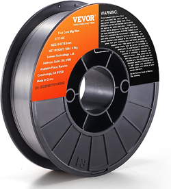 VEVOR FLUX CORE WELDING WIRE, E71T-GS 0.030-INCH 10LBS, GASLESS MILD STEEL MIG