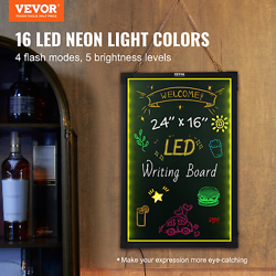 VEVOR LED MESSAGE WRITING BOARD, 24