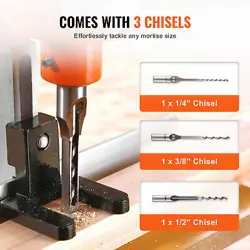 MACHINE WITH CHISELS