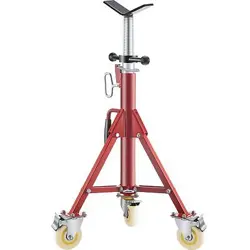 VEVOR PIPE STAND, PIPE JACK STAND, V HEAD PIPE STAND ADJUSTABLE HEIGHT 28-52 INC