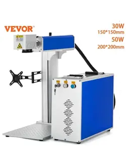 VEVOR FIBER LASER MARKING MACHINE 30W 50W  CUTTING GOLD SILVER RING OPTICAL