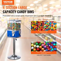 CANDY DISPENSER BULE