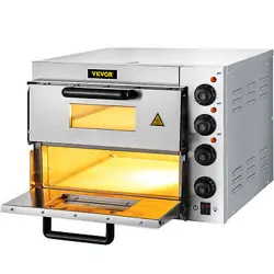 VEVOR COMMERCIAL COUNTERTOP PIZZA OVEN ELECTRIC PIZZA OVEN 14
