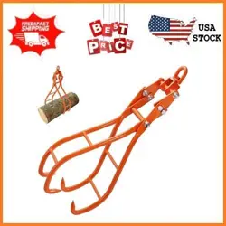 VEVOR TIMBER CLAW HOOK, 36 INCH 4 CLAW LOG GRAPPLE FOR LOGGING TONGS