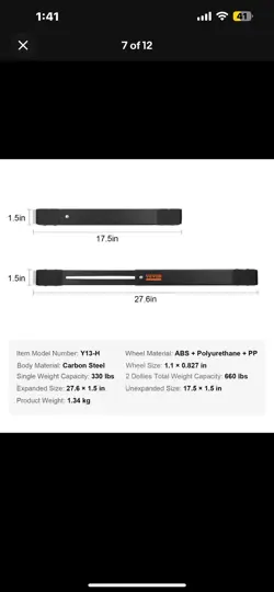 FURNITURE APPLIANCES ROLLERS