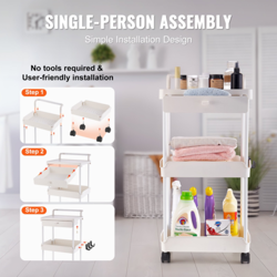 WITH LOCKABLE WHEELS