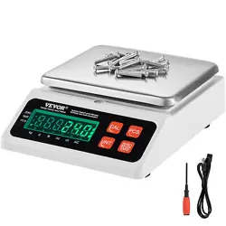 VEVOR COUNTING SCALE DIGITAL PRECISION WEIGHT FOOD FRUIT SCALE 22 LBS X 0.1 G