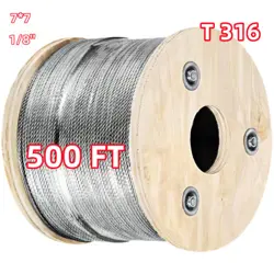 500FT CABLE RAILING KIT 7X7 1/8