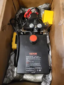 4 QUART DOUBLE ACTING HYDRAULIC PUMP 12V DC DUMP TRAILER CONTROL KIT POWER UNIT